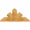 Ekena Millwork Richland Rough Sawn Timber Gable Bracket, Western Red Cedar, 36"W x 23"H x 2"D x 6"F, 15/12 Pitch GBW036X23X0206RIC00RWR - alternate 2